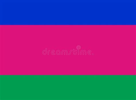 Glossy Glass Flag of Kuban Cossack People Stock Image - Image of kuban, cossacks: 261199093