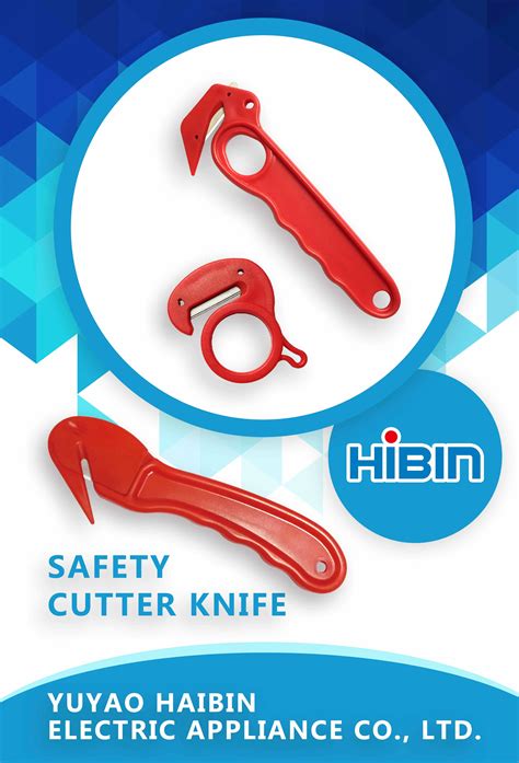 Box Cutter Safety Cutter Utility Knife Safety Knife Hb8108 - Buy Box ...