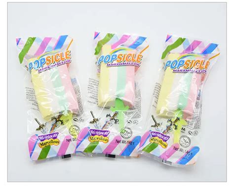 Halal Novelty Marshmallow Brands Lollipops Candy Ice Lolly Shaped ...