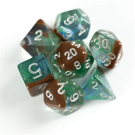 Zen Dragon Dice - 11 Piece Dice Set - Little Dragon Corp