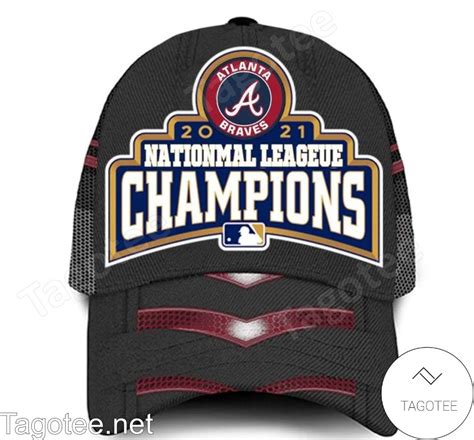 Atlanta Braves 2021 National League Champions Cap - Tagotee