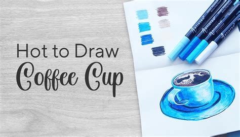 How to Draw a Coffee Cup for Your Sketchbook