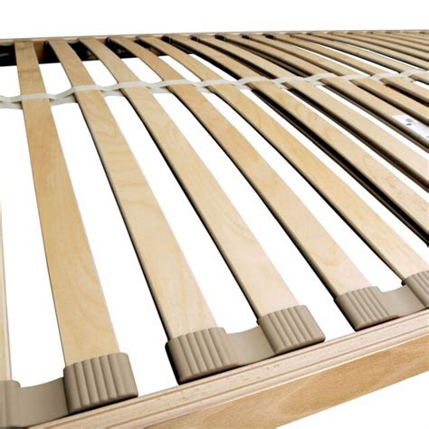 Nevada King 5ft Wooden Slatted Bed Base Frame Sprung Curved Slats - 2 ...