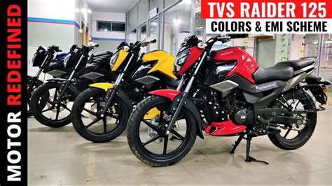 TVS Rider 125 Finance Scheme, EMI, Price & Colors | Motor Redefined ...