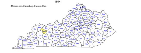 Ohio County, Kentucky History: THE FORMATION AND BOUNDARY CHANGES OF ...