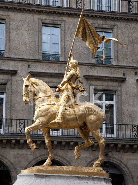 Paris - Joan Of Arc Statue Near The Louvre Stock Photo | Royalty-Free | FreeImages