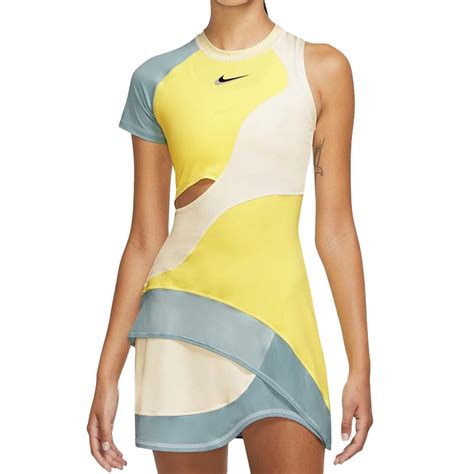 Nike Court Slam Women's Tennis Dress Yellow