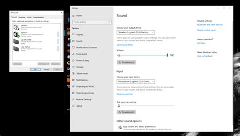 Sound settings not opening the sound control panel. - Microsoft Community