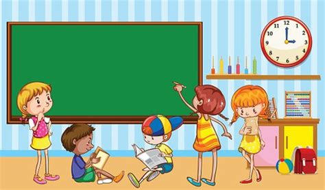 Children Learning In The Classroom Stock Clipart | Royalty-Free | FreeImages