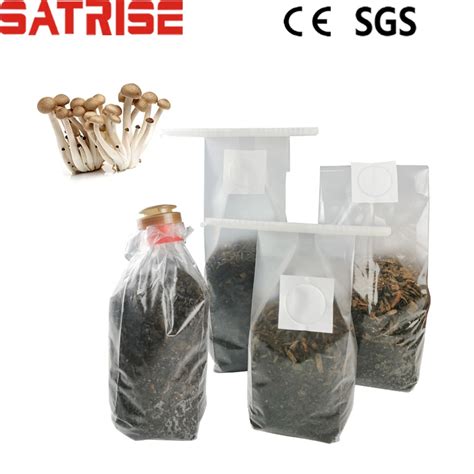 Size Customizable Autoclavable Gusseted 0.2/0.5 Micron Filter Breathable PP Plastic Mushroom ...