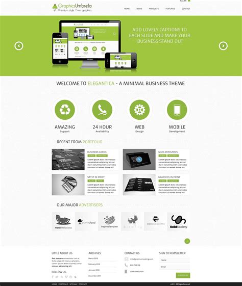 Free Web Design Templates | #New Concept