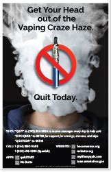 Vaping (e-Cigarette) Facts, Prevention, and Cessation Posters and Kits