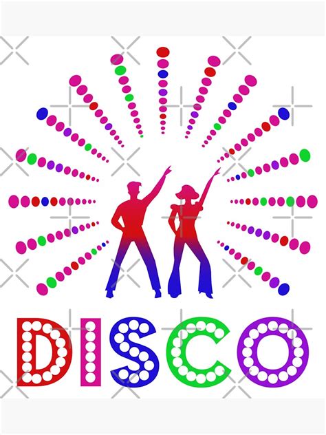 "Neon Purple Disco 70s Disco Party - Disco Disko Fashion" Sticker for Sale by SunnyBrand | Redbubble