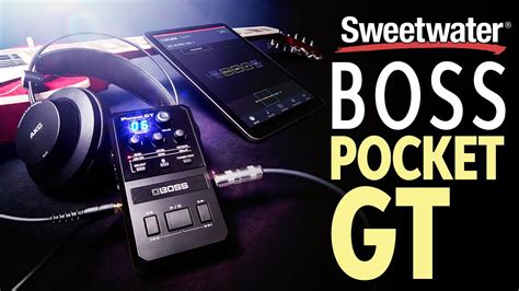 BOSS Pocket GT Pocket Effects Processor Demo - YouTube