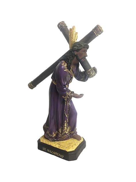 Buy Nuestro Padre Jesus Nazareno Estatua St. Nazareno Statue Easter Statue Holy Figurine ...