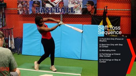 Improve Softball Swing Mechanics - Soft Toss Drills