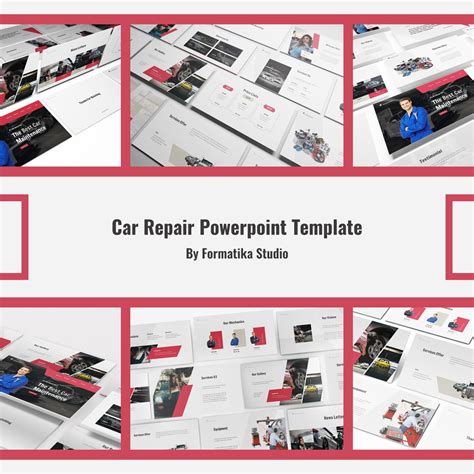 Car Repair Powerpoint Template – MasterBundles