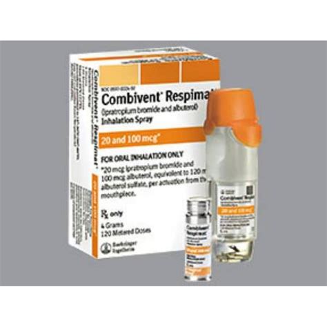 Combivent Respimat Antimuscarinic / Antispasmodic Ipratropium Bromide ...