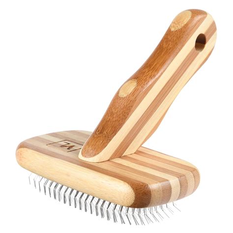 Vibrant Life Bamboo Cat Slicker Grooming Brush - Walmart.com - Walmart.com