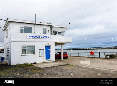 Blyth Harbour Master Stock Photo - Alamy