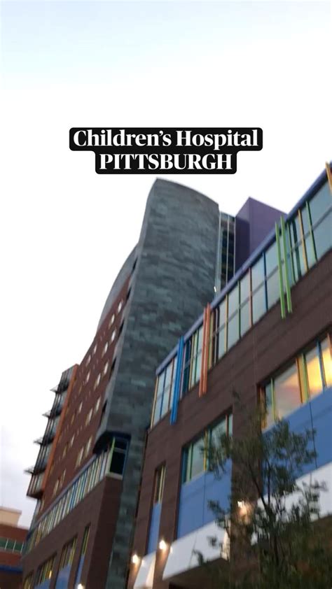 Children’s Hospital PITTSBURGH in 2022 | Hospital, Childrens hospital ...