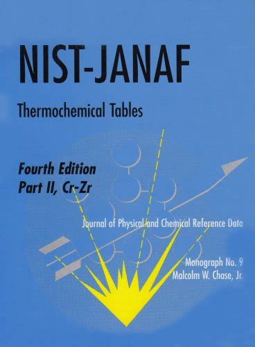 『NIST-JANAF Thermochemical Tables』｜感想・レビュー - 読書メーター