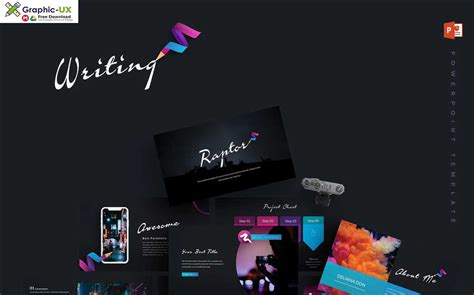 Writing - Powerpoint Template – GraphicUX