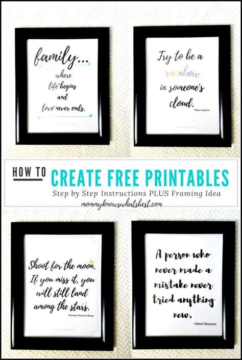 Got Quotes? Learn How to Make Printables to Frame Using Canva