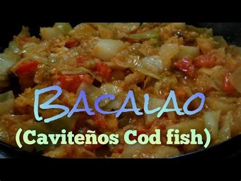 Bacalao (Cavite City's Bakalaw/Cod Fish) - YouTube