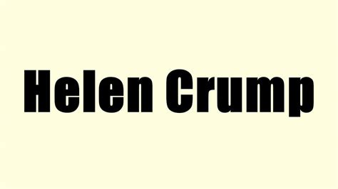 Helen Crump - YouTube