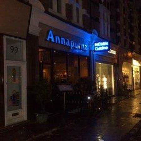 ANNAPURNA RESTAURANT, London - Menu, Prices & Restaurant Reviews ...