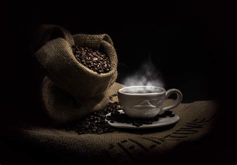 Download Coffee Beans Cup Food Coffee HD Wallpaper