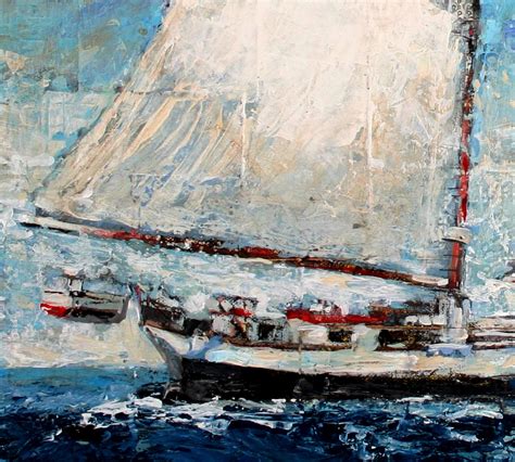 Diana Mulder: Old Sailboat Painting