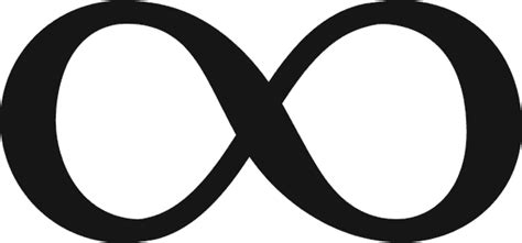 Infinity symbol PNG