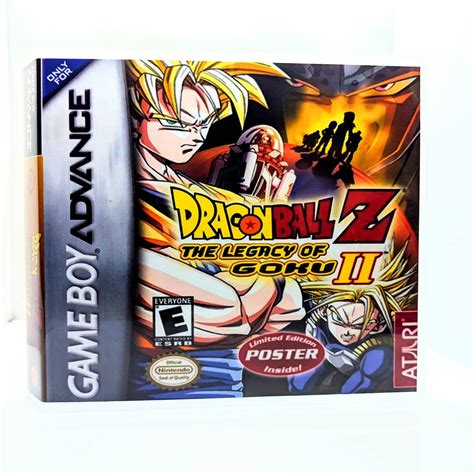 Dragon Ball Z Legacy Of Goku Game Boy Advance Case GBA Custom Case Pack ...