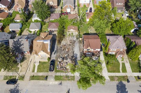 House destroyed by gas explosion, Detroit, USA - Stock Image - C047/4021 - Science Photo Library