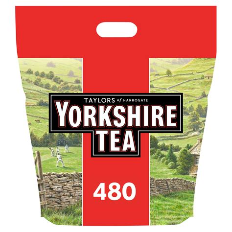 Taylors of Harrogate Yorkshire Tea 480 Tea Bags 1.5kg | Breakfast Tea ...