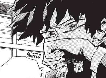 Deku Crying Manga Panel - img-primrose