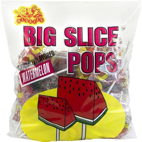 Albert's Big Slice Watermelon Pops, 48 count - Walmart.com - Walmart.com