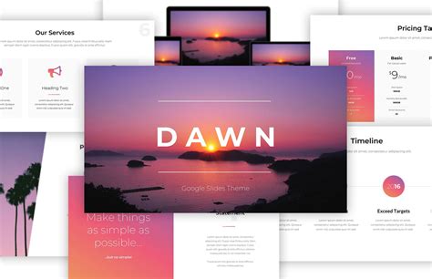 Medialoot - DAWN - Free Google Slides Theme Powerpoint Slide Designs ...