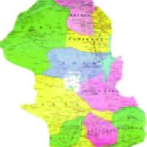 Map of Nigeria showing Gombe State | Download Scientific Diagram