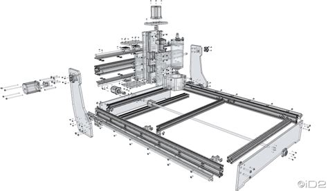 [iD2CNC-SS v.1.0] Aluminum CNC design and build Cnc Router Table, Cnc ...