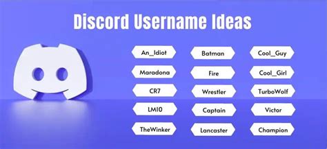 Discover Amazing Discord Username Ideas