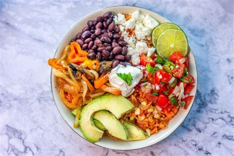 Mexican Rice Bowl (Vegetarian and Meat Options) | Hilda's Kitchen Blog