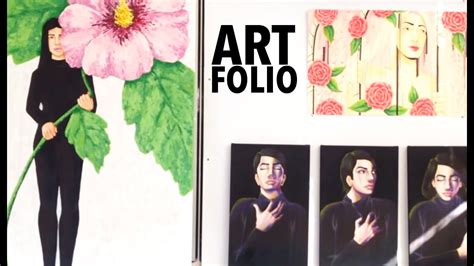 My Art Folio and Finals - YouTube