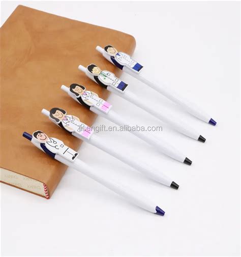 Cartoon Doctor Nurse Ball Pens Hospital Medical Plastic Nurse Pen With Custom Logo - Buy Cute ...