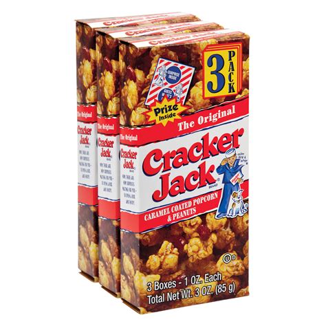 CRACKER JACK ORIGINAL TRIPLES 3 OZ BOX