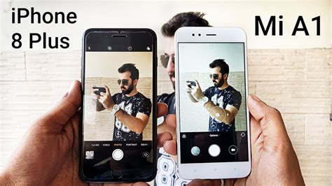 iPhone 8 Plus vs Mi A1 Camera Comparison| iPhone 8 Plus Camera Review ...