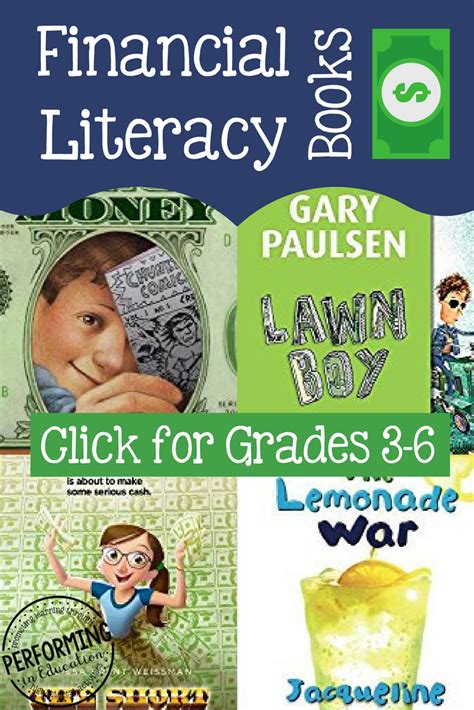 Teaching Financial Literacy: Financial Literacy Booklist for Grades 3-6 | Financial literacy ...