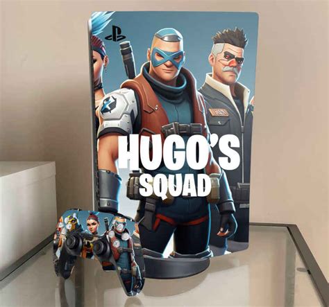 Custom Squad video game PS sticker - TenStickers